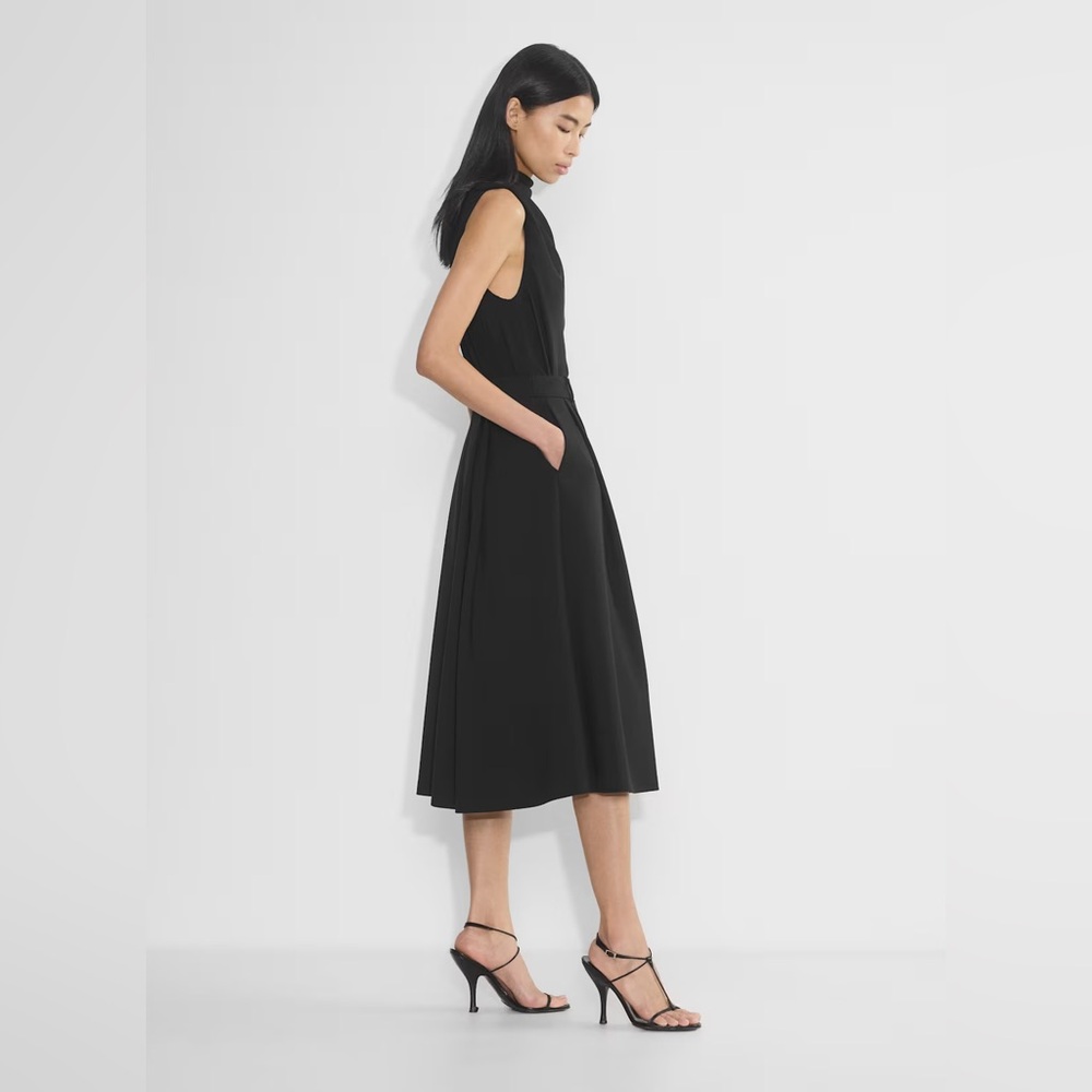 Aritzia Babaton Enterprise Midi new Black Business Casual Formal Evening Size 2